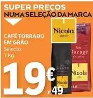 E.Leclerc Nicola - café torrado em grão promoção