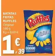 E.Leclerc Ruffles - batatas fritas promoção