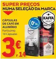 E.Leclerc Kaffa - capsulas de cafe em aluminio promoção