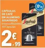 E.Leclerc Cápsulas de café em aluminio promoção