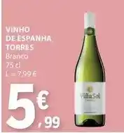 E.Leclerc Vinho de espanha promoção