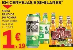 E.Leclerc Bandida do pomar - sidra do pomar promoção