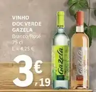 E.Leclerc Gazela - vinho doc verde promoção