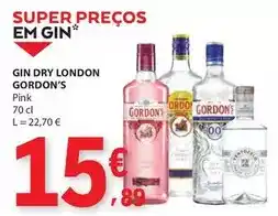 E.Leclerc Gordon's - gin dry goldon's promoção