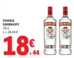 E.Leclerc Smirnoff - vodka promoção
