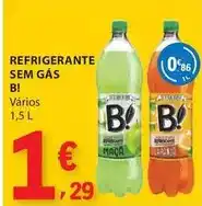 E.Leclerc B! - refrigerante sem gas promoção