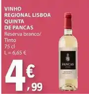 E.Leclerc Quinta da pacheca - vinho regional lisboa promoção
