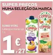 E.Leclerc Compal - sumo vital promoção