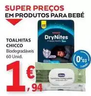 E.Leclerc Chicco - toalhitas promoção