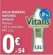 E.Leclerc Vitalis - agua mineral natural promoção