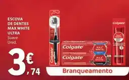 E.Leclerc Colgate - escova de dentes max white ultra promoção