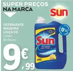 E.Leclerc Sun - detergente máquina loica pó promoção