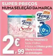 E.Leclerc Foxy - papel higiénico promoção