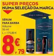 E.Leclerc Gillette - sérum para barba promoção