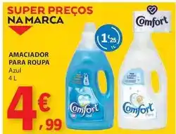 E.Leclerc Comfort - amaciador para roupa promoção