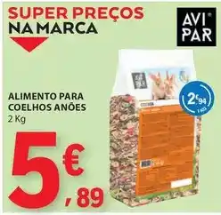 E.Leclerc Alimento para coelhos anoes promoção