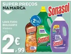 E.Leclerc Sonasol - lava tudo brilhante promoção