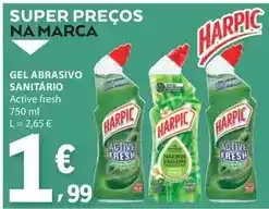 E.Leclerc Harpic - gel abrasivo sanitário promoção