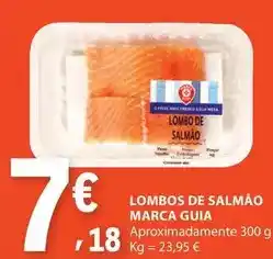 E.Leclerc Marca guia - lombos de salmão promoção