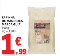 E.Leclerc Marca guia - farinha de mandioca promoção
