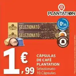 E.Leclerc Plantation - cápsulas de café promoção
