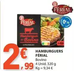 E.Leclerc Hamburguer promoção