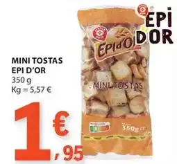 E.Leclerc Mini - tostas epi d'or promoção