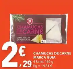 E.Leclerc Marca guia - chamuças de carne promoção