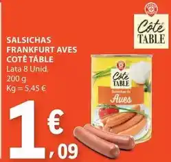 E.Leclerc Frankfurt - salsichas aves cote promoção