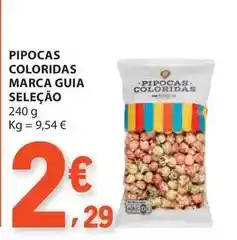 E.Leclerc Seleção du chef - pipocas coloridas marca guia promoção