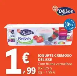 E.Leclerc P'tit déli - iogurte cremoso promoção