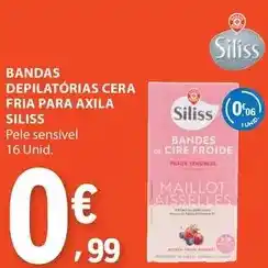 E.Leclerc Bandas depilatórias cera fria para axila promoção