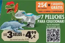 E.Leclerc 7 peluches para colecionar promoção