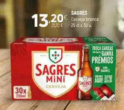 Coviran SAGRES Cerveja branca promoção