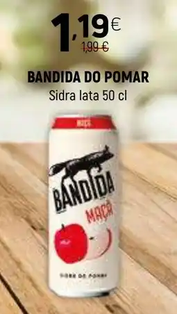 Coviran BANDIDA DO POMAR Sidra lata promoção