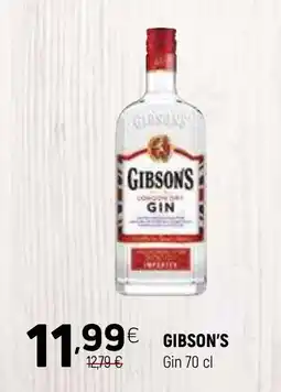 Coviran GIBSON'S Gin promoção