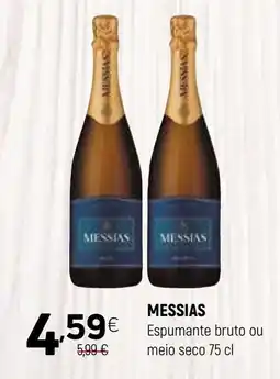 Coviran MESSIAS Espumante bruto ou meio seco promoção