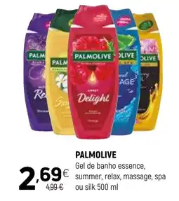 Coviran PALMOLIVE Gel de banho essence, summer, relax, massage, spa ou silk promoção