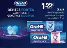 Coviran ORAL-B Dentifrico protecão profissional ou expert sensibilidade promoção