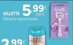 Coviran GILLETTE Máquina venus breeze promoção