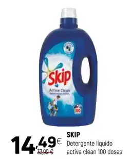 Coviran SKIP Detergente líquido active clean promoção