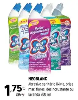 Coviran NEOBLANC Abrasivo sanitário lixivia, brisa mar, flores, desincrustante ou lavanda promoção