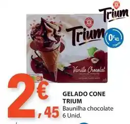 E.Leclerc Gelado cone promoção