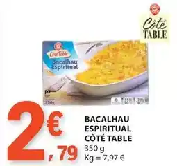 E.Leclerc Bacalhau espiritual promoção