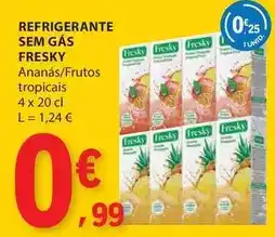 E.Leclerc Fresky - refrigerante sem gas promoção