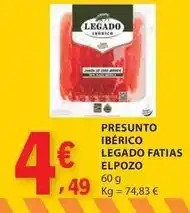 E.Leclerc Elpozo - presunto iberico legado fatias promoção