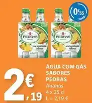 E.Leclerc Pedras - água com gas promoção