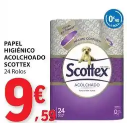 E.Leclerc Scottex - papel higienico acolchado promoção