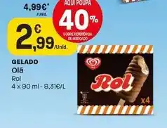Intermarché Olá - gelado promoção