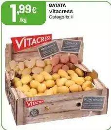 Intermarché Vitacress - batata promoção